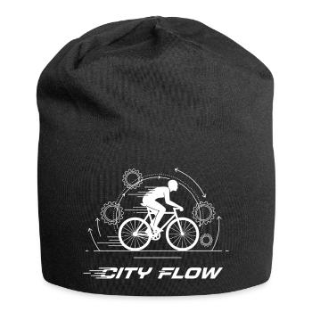 Flux urbain - Bonnet en jersey - noir - Devant