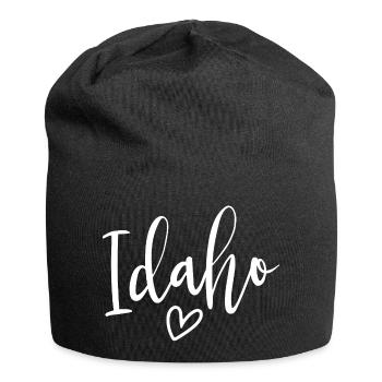 Idaho Heart Women's Love Idaho - Jersey-Beanie - Schwarz - Vorne