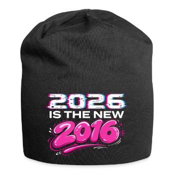 2026 Neue 2016 Throwback-Internet-Vibes - Jersey-Beanie - Schwarz - Vorne