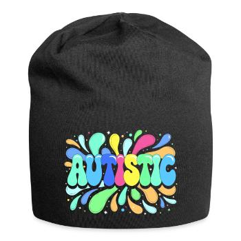 Autism Colors and Pride - Jersey Beanie - black - Front