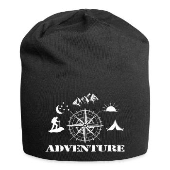 Adventure - Jersey Beanie - black - Front