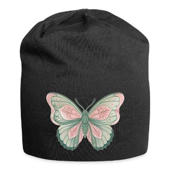 Papillon - Bonnet en jersey - noir - Devant