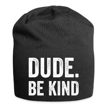 Day of solidarity and awareness for the E - Jersey Beanie - black - Front