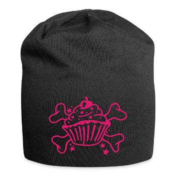 Muffin Kids - Jersey-Beanie - Schwarz - Vorne
