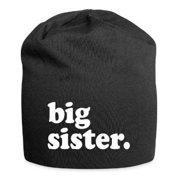 Big sister - Jersey Beanie - black - Front