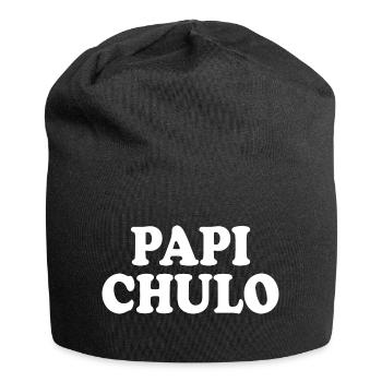 Papi chulo - Bonnet en jersey - noir - Devant