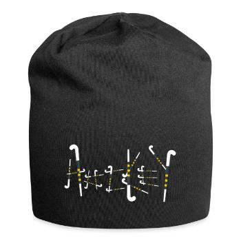 bâtons de hockey sur gazon - Bonnet en jersey - noir - Devant