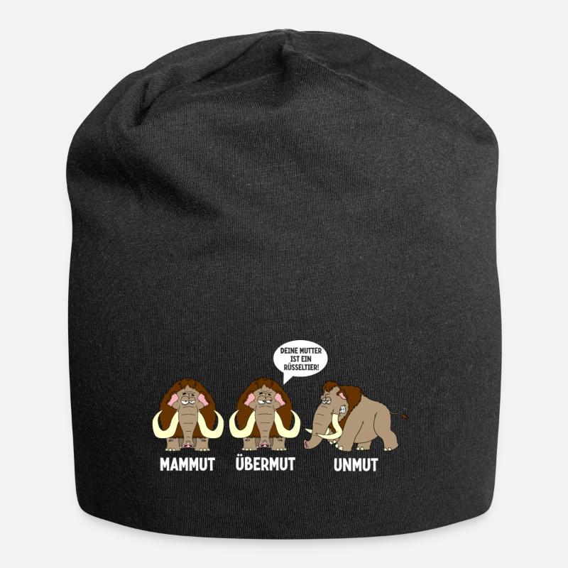 Mammut Übermut Unmut - Jersey-Beanie - Schwarz
