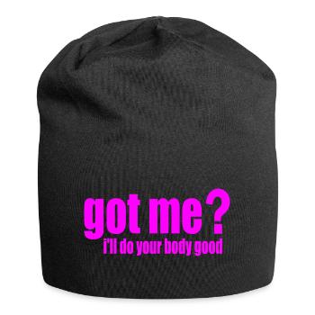 got me ill do your body good - Jersey Beanie - black - Front