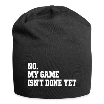 Humour Jeu Vidéo Geek Cadeau Garçon Gamer - Bonnet en jersey - noir - Devant