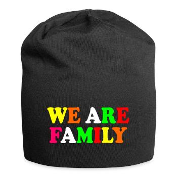 We are family - Bonnet en jersey - noir - Devant