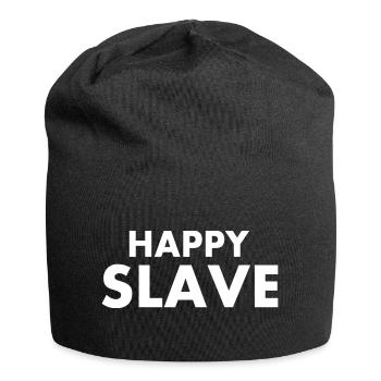 Happy slave - Bonnet en jersey - noir - Devant