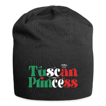 Princesse Toscane Famille Italienne - Bonnet en jersey - noir - Devant