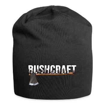 bushcraft outdoor survival - Jersey-Beanie - Schwarz - Vorne