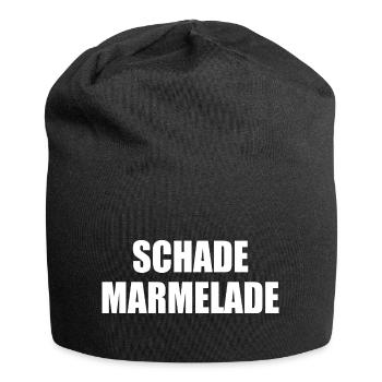 Schade Marmelade - Jersey-Beanie - Schwarz - Vorne