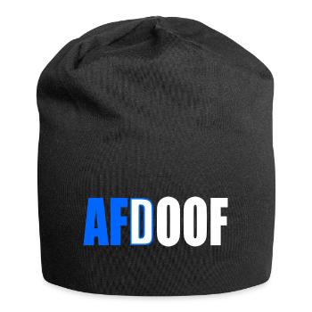Afd doof afdoof - Jersey-Beanie - Schwarz - Vorne