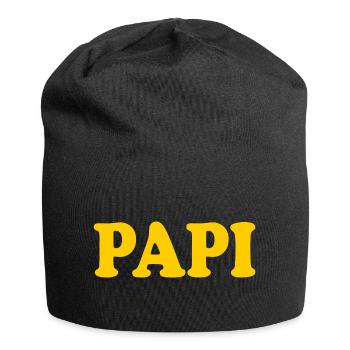 Papi - Jersey Beanie - black - Front