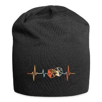 Dice Heartbeat Dice Game - Jersey Beanie - black - Front