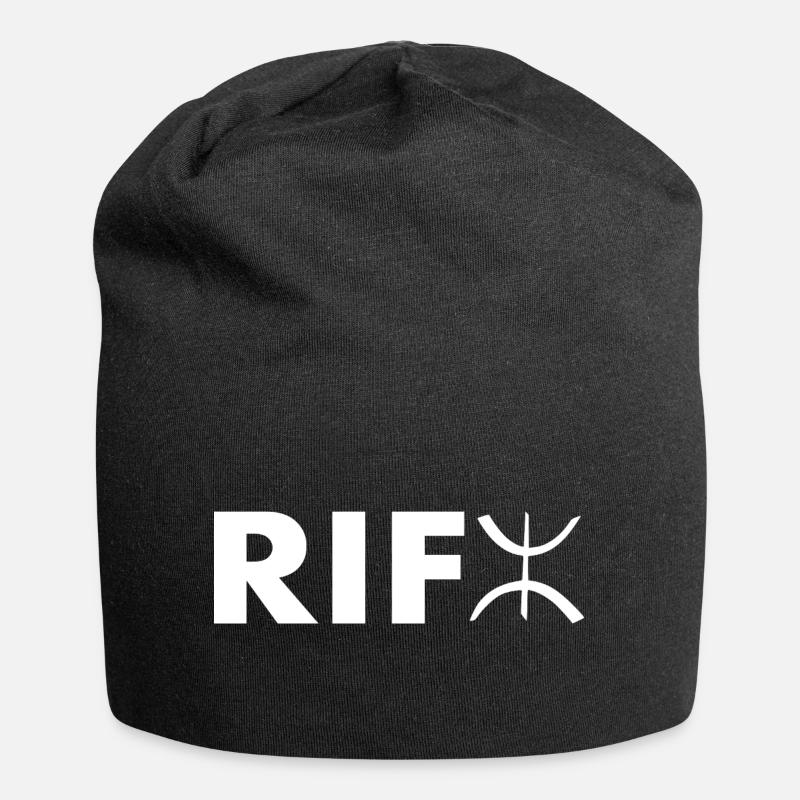 Rif - Bonnet en jersey - noir