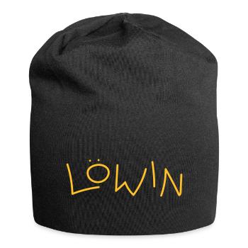 Lioness (lettering) - Jersey Beanie - black - Front