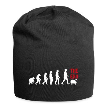 ÉVOLUTION DRÔLE DRÔLE - Bonnet en jersey - noir - Devant
