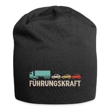 LKW Fahrer Führungskraft Fernfahrer - Jersey-Beanie - Schwarz - Vorne