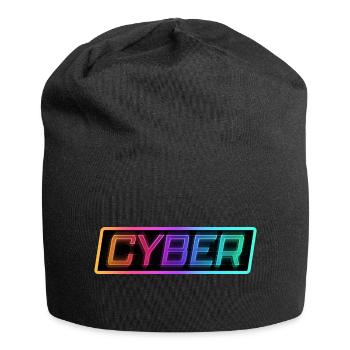 CYBER - Bonnet en jersey - noir - Devant