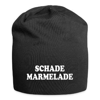 Schade Marmelade - Jersey-Beanie - Schwarz - Vorne