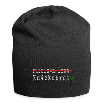 free ukraine slava ukraini boykott russland - Jersey-Beanie - Schwarz - Vorne