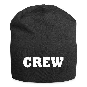 Crew - Bonnet en jersey - charbon - Devant