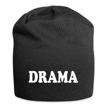 Drama - Jersey-Beanie - Schwarz - Vorne