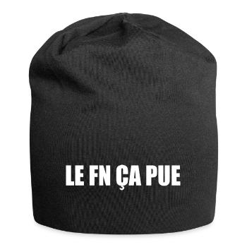 The FN stinks - Jersey Beanie - black - Front