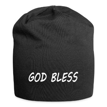 God bless - Jersey Beanie - black - Front