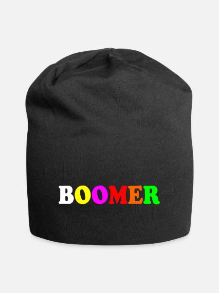 Boomer - Jersey-Beanie - Schwarz