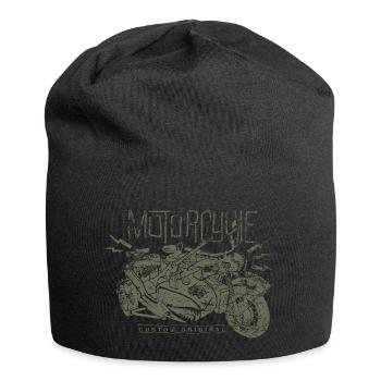 Biker Military Motorrad Gespann - Jersey-Beanie - Schwarz - Vorne