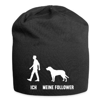Ich meine Follower Broholmer Broholmerbesitzer - Jersey-Beanie - Schwarz - Vorne