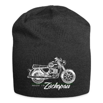 MZ - TS - 250/1 DDR- Made in Zschopau - Jersey-Beanie - Anthrazit - Vorne