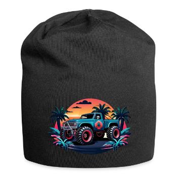 OFF ROAD - Jersey-Beanie - Schwarz - Vorne