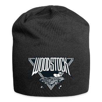 Peanuts Snoopy Woodstock Metal Rock Band - Bonnet en jersey - noir - Devant