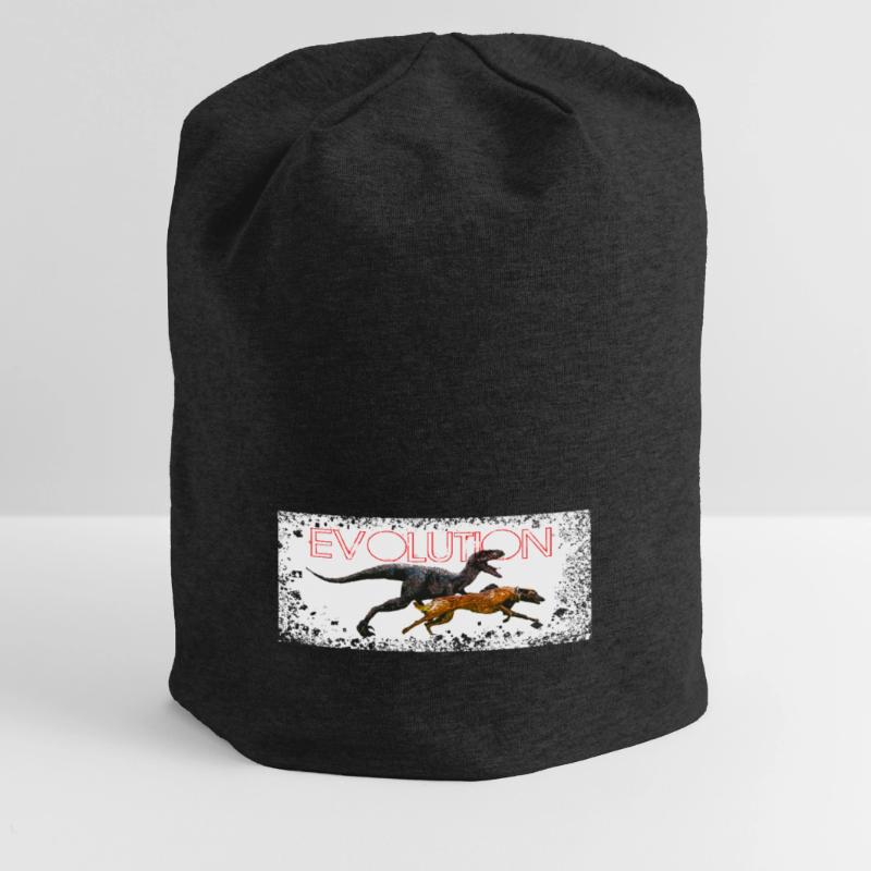 Evolution Comic Hund Jersey-Beanie
