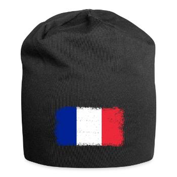 France france flag - Jersey Beanie - black - Front