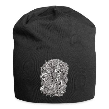 Weirdhead von Brian Benson - Jersey-Beanie - Schwarz - Vorne