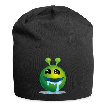 Green Monster - Jersey Beanie - black - Front