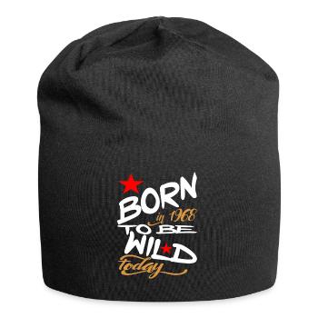 Born in 1968 to be Wild Today - Jersey Beanie - black - Front