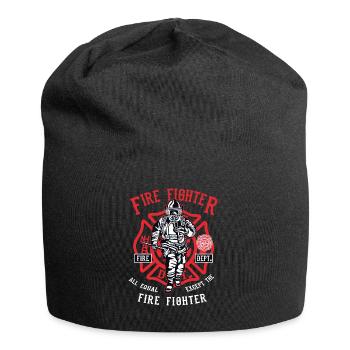 Firefighter - Jersey Beanie - black - Front