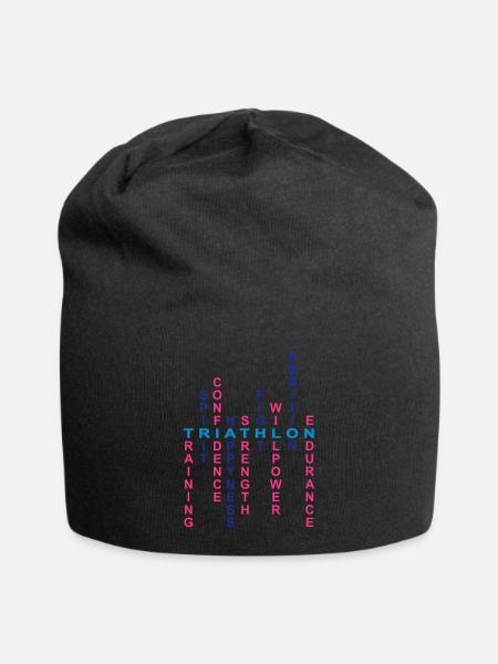 Triathlon - Jersey-Beanie - Schwarz
