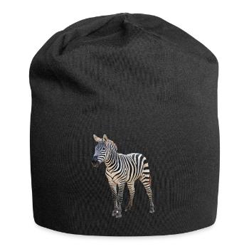 Zèbre - Bonnet en jersey - noir - Devant