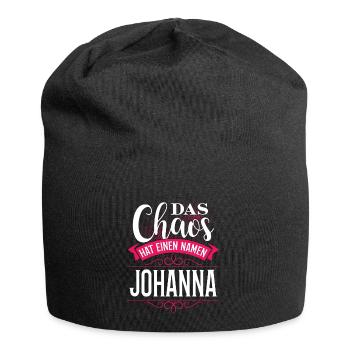 JOHANNA - Chaos - Jersey-Beanie - Schwarz - Vorne