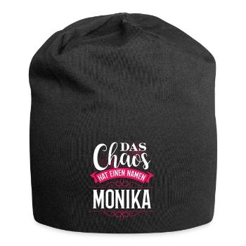 MONIKA - chaos - Jersey-Beanie - Schwarz - Vorne
