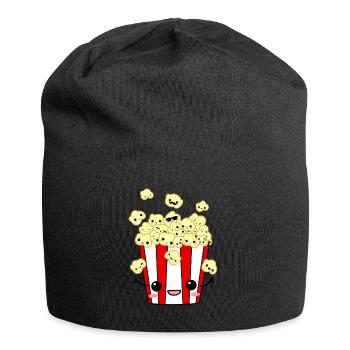 PopCorn - Jersey Beanie - black - Front